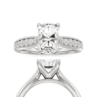 Asteria Radiant Diamond Band