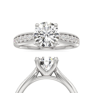 Asteria Round Diamond Band
