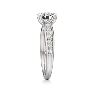 Asteria Radiant Diamond Band