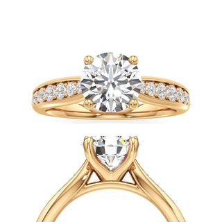 Asteria Round Diamond Band