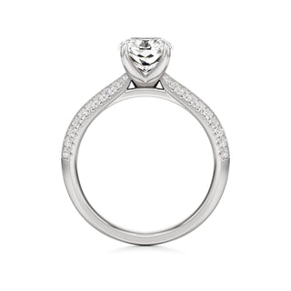 Auren Elongated Cushion Pave Band