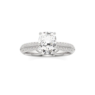 Auren Elongated Cushion Pave Band