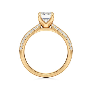 Auren Elongated Cushion Pave Band