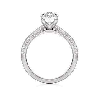 Auren Elongated Cushion Pave Band
