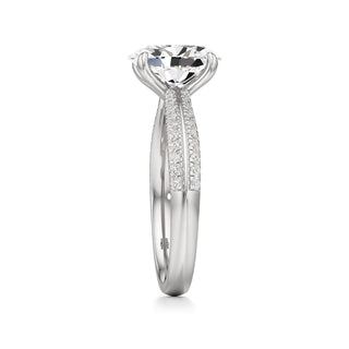 Auren Elongated Cushion Pave Band