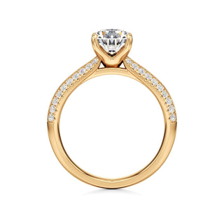 Auren Elongated Cushion Pave Band