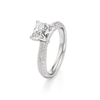 Auren Elongated Cushion Pave Band