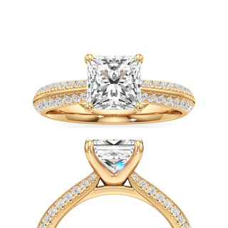 Auren Princess Pave Band