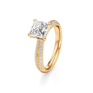 Auren Elongated Cushion Pave Band