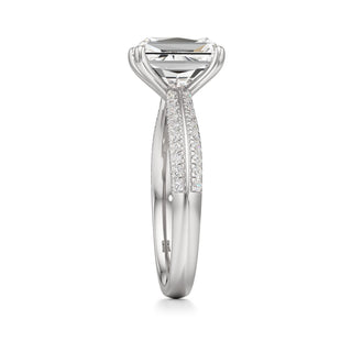 Auren Elongated Cushion Pave Band