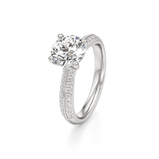 Auren Elongated Cushion Pave Band