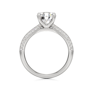 Auren Elongated Cushion Pave Band