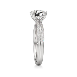 Auren Elongated Cushion Pave Band