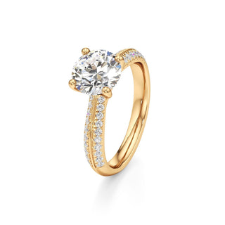 Auren Elongated Cushion Pave Band