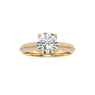 Auren Elongated Cushion Pave Band