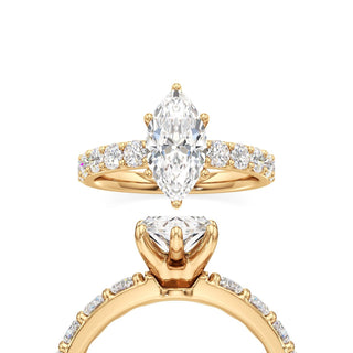 Brynn Princess Graduated Diamond Band