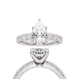 Brynn Princess Graduated Diamond Band