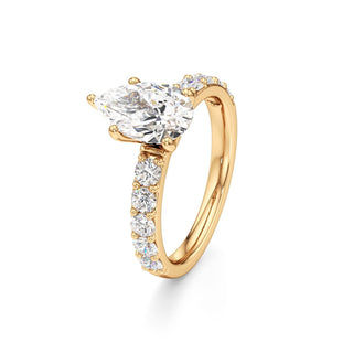 Brynn Radiant Graduated Diamond Band