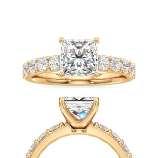 Brynn Princess Graduated Diamond Band