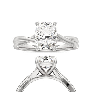 Carmel Elongated Cushion Bypass Twist Band
