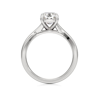 Carmel Elongated Cushion Bypass Twist Band