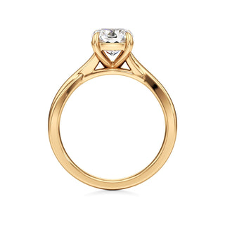Carmel Elongated Cushion Bypass Twist Band