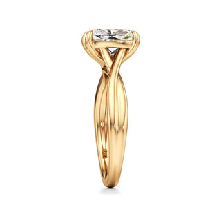 Carmel Elongated Cushion Bypass Twist Band