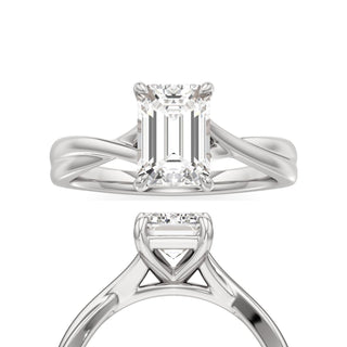 Carmel Emerald Bypass Twist Band