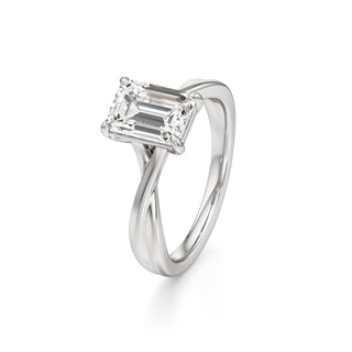 Carmel Elongated Cushion Bypass Twist Band