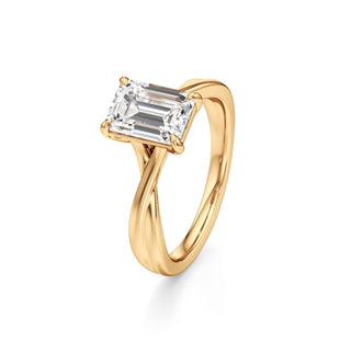 Carmel Elongated Cushion Bypass Twist Band