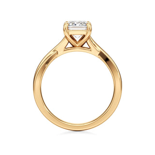 Carmel Elongated Cushion Bypass Twist Band