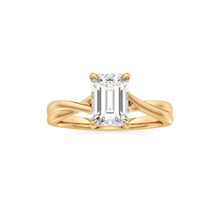 Carmel Elongated Cushion Bypass Twist Band