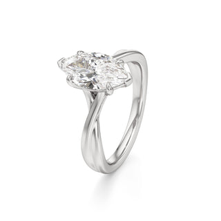 Carmel Elongated Cushion Bypass Twist Band