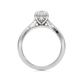 Carmel Elongated Cushion Bypass Twist Band