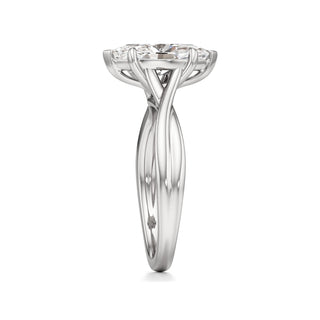 Carmel Elongated Cushion Bypass Twist Band