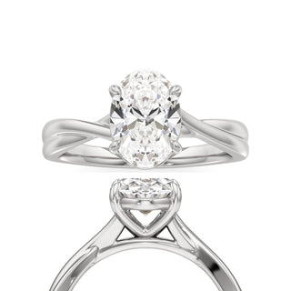 Carmel Emerald Bypass Twist Band