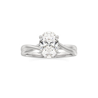 Carmel Elongated Cushion Bypass Twist Band
