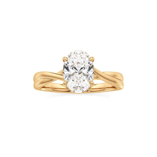 Carmel Elongated Cushion Bypass Twist Band