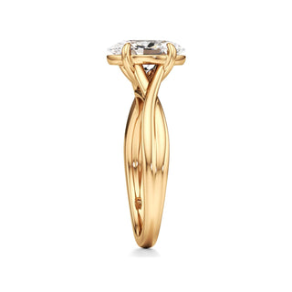 Carmel Elongated Cushion Bypass Twist Band
