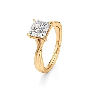 Carmel Elongated Cushion Bypass Twist Band