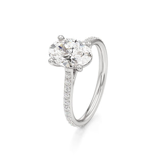 Cathedral Prong Set Basket Marquise Engagement Ring
