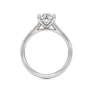 Cathedral Prong Set Basket Marquise Engagement Ring