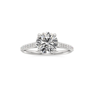 Cathedral Prong Set Basket Marquise Engagement Ring