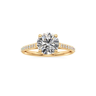 Cathedral Prong Set Basket Marquise Engagement Ring