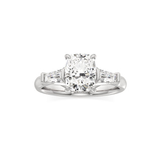 Christal Radiant Three Stone Tapered Baguette
