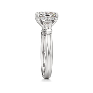 Christal Radiant Three Stone Tapered Baguette