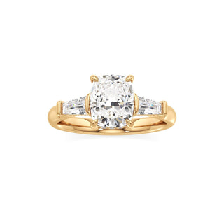 Christal Radiant Three Stone Tapered Baguette