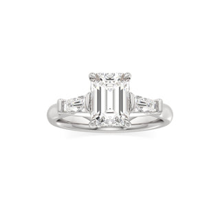 Christal Radiant Three Stone Tapered Baguette