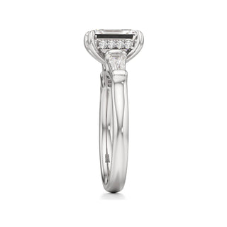 Christal Radiant Three Stone Tapered Baguette