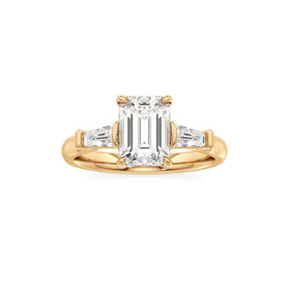 Christal Radiant Three Stone Tapered Baguette
